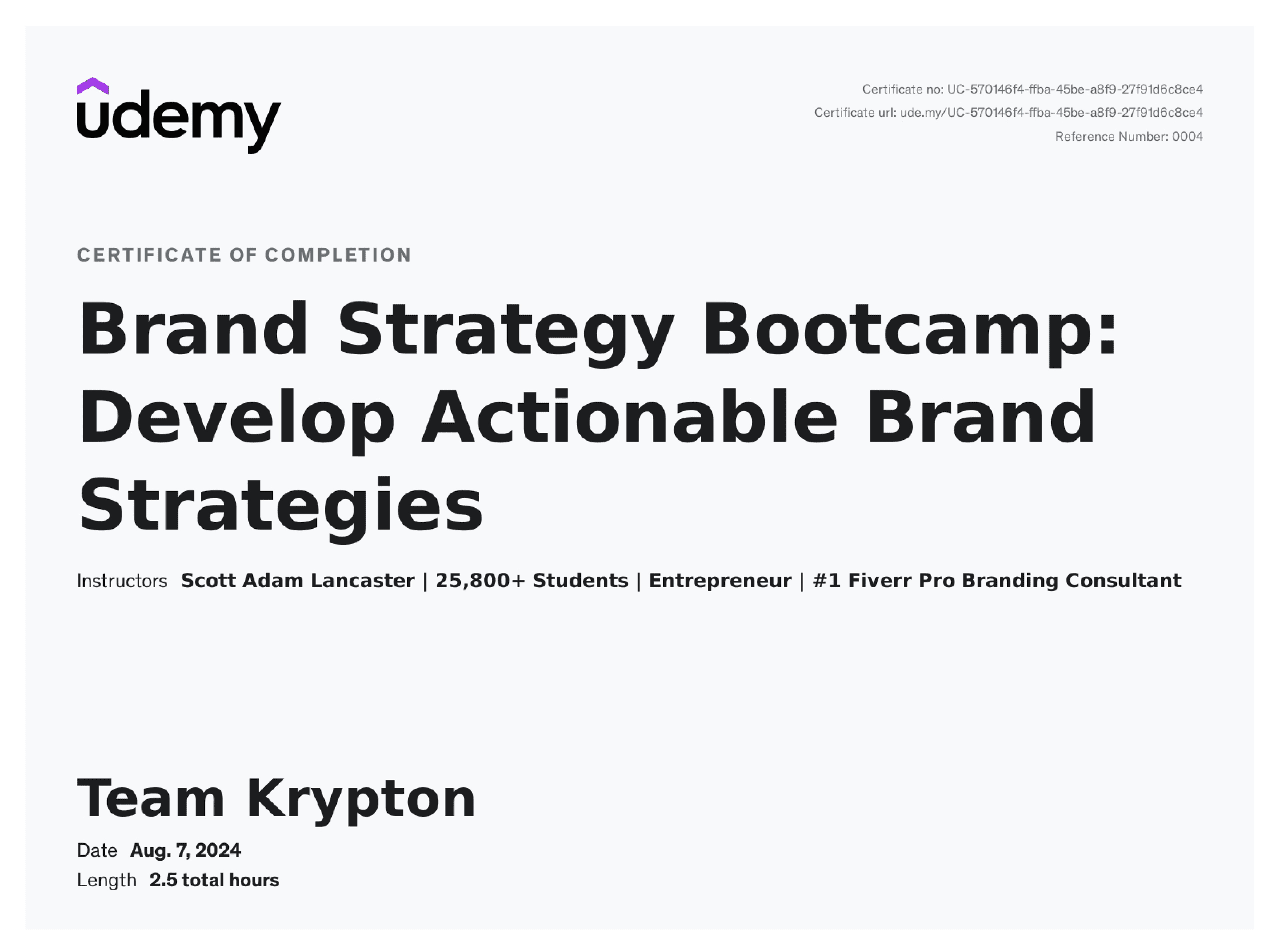 Develop Actionable Brand Strategies